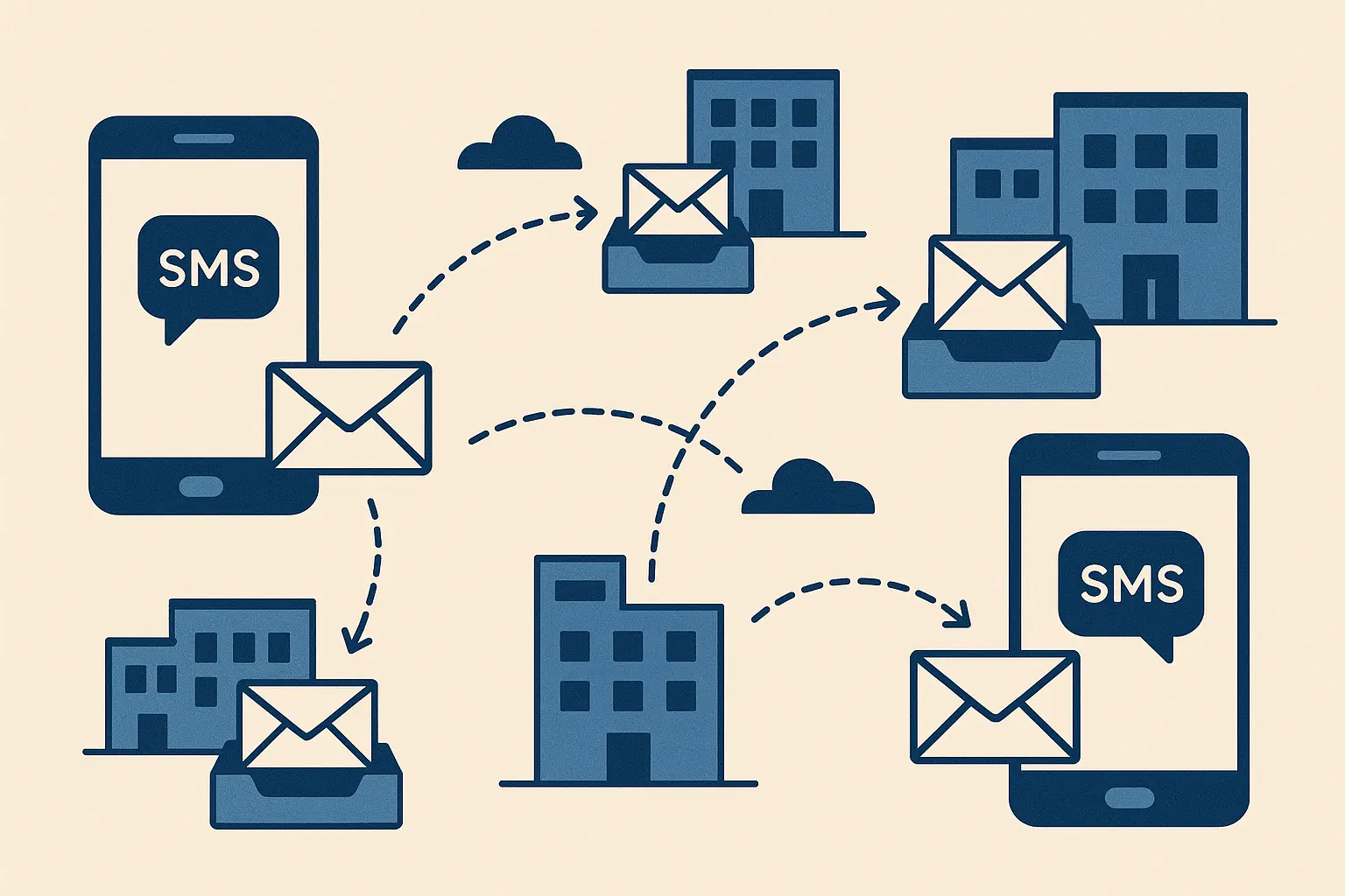 Auto Forward SMS managing 519 area code communications